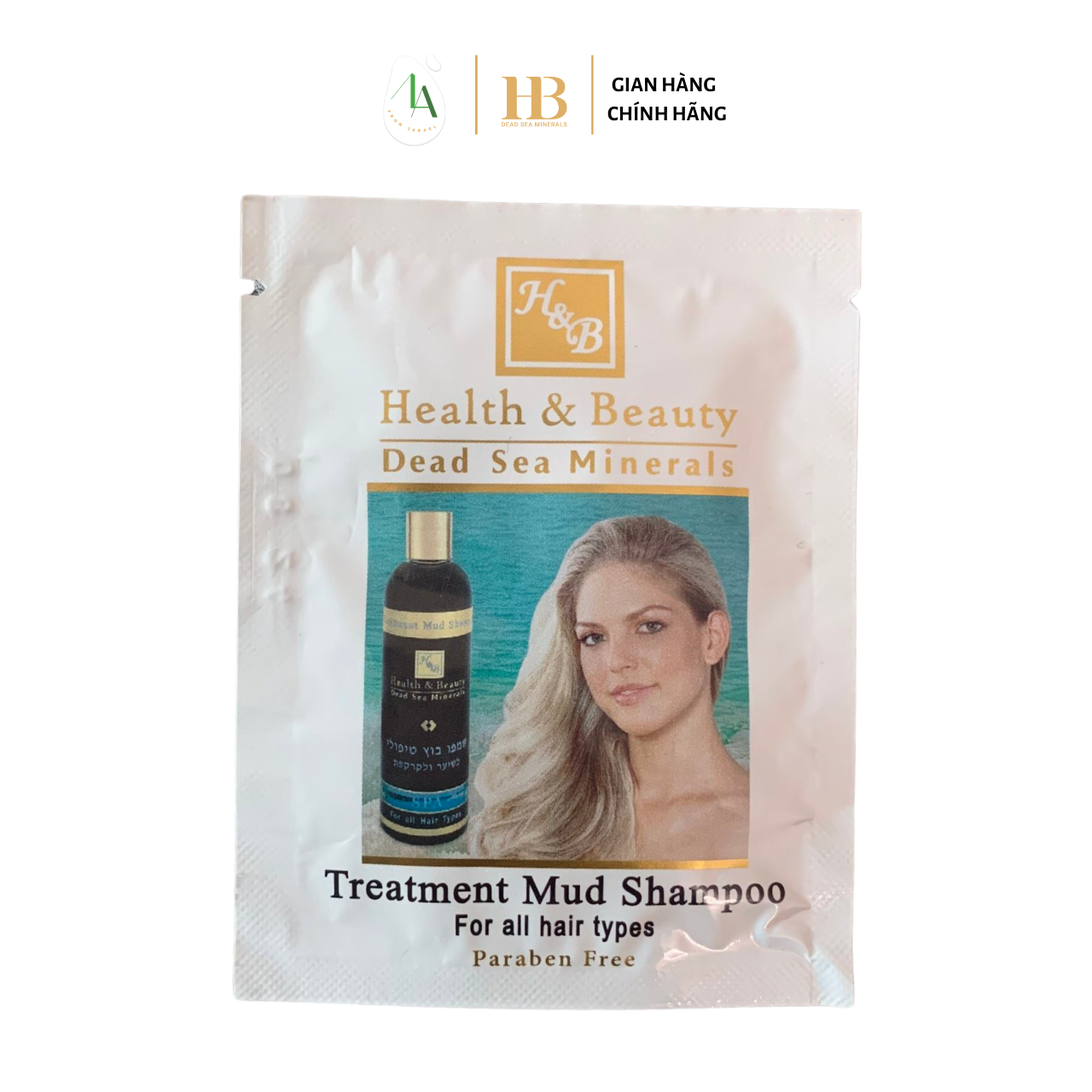Dầu gội dành cho tóc hư tổn và da đầu yếu Treatment Mud Shampoo (for Hair and Scalp) 4ml - Health and Beauty - Israel